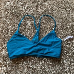 Bikini Village blue swimming top